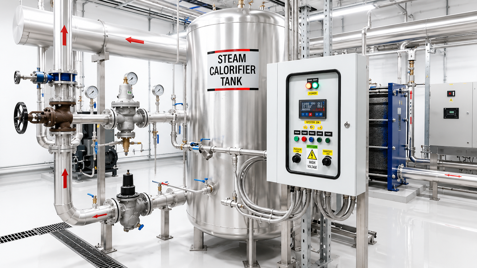 Calorifier Tank with Control Panel - Image 4